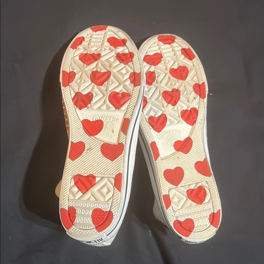 Made With Love Converse ( Valentine’s Day Edition ) ❤️🔥 - Picture 5 of 8